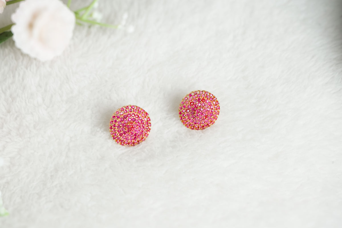 AAHNA Traditional Long Haram with matching Earrings