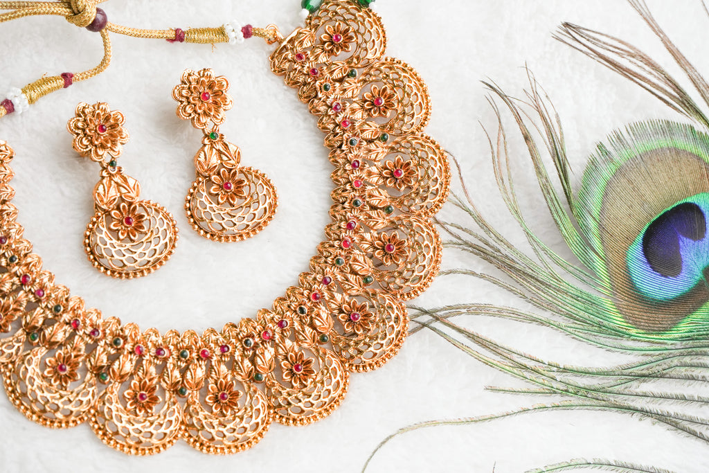 Amodini Traditional designer necklace set