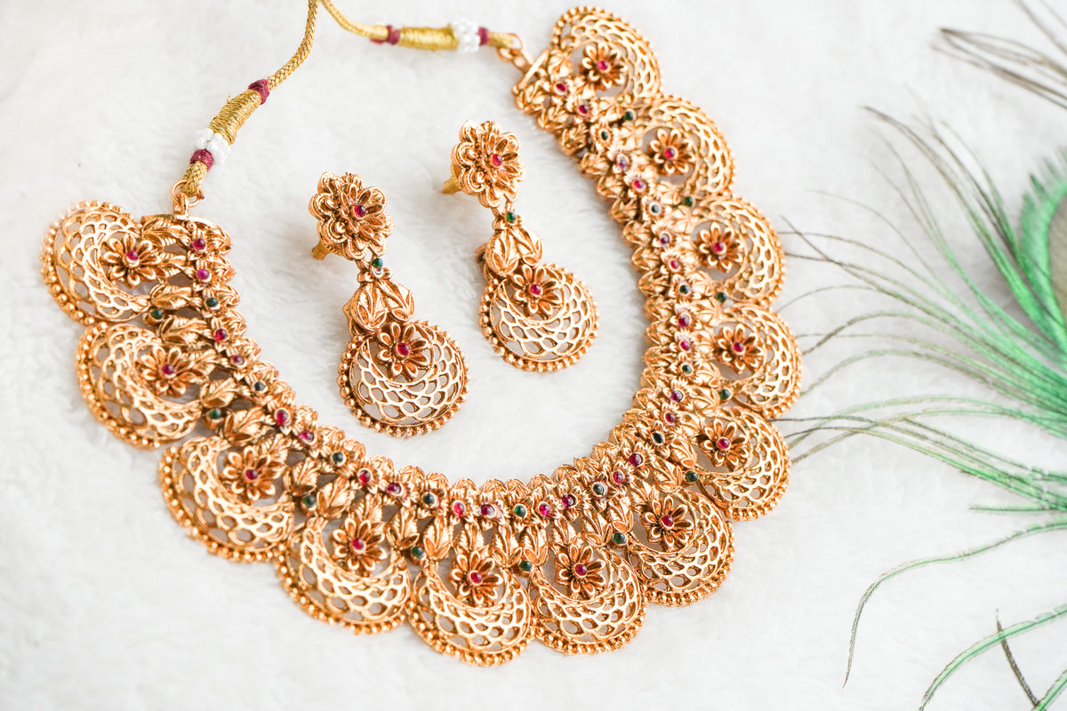 Amodini Traditional designer necklace set
