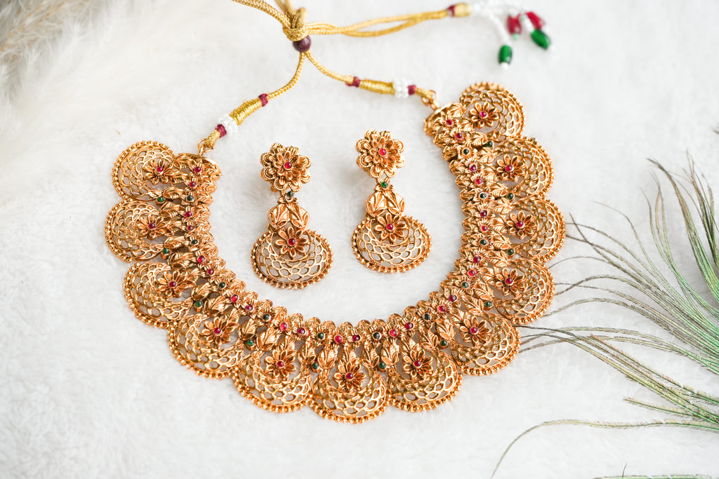 Amodini Traditional designer necklace set