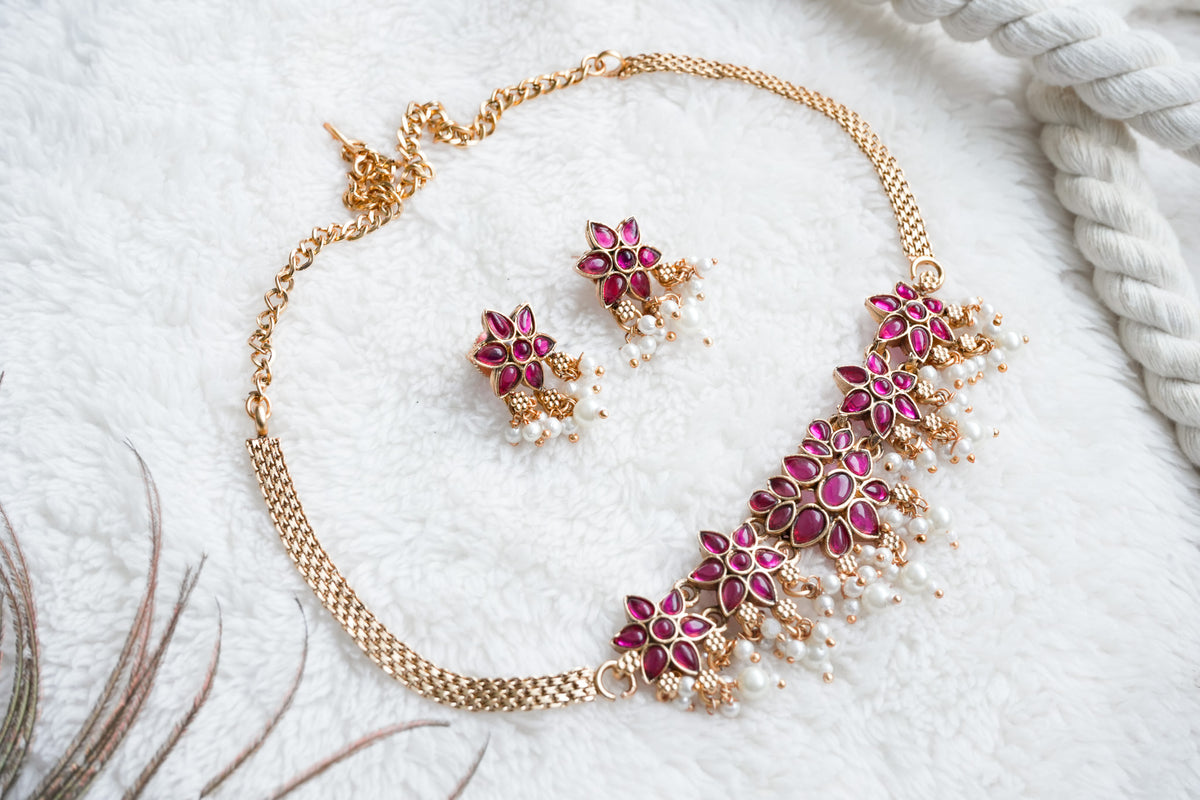BRINDA floral  jewelry