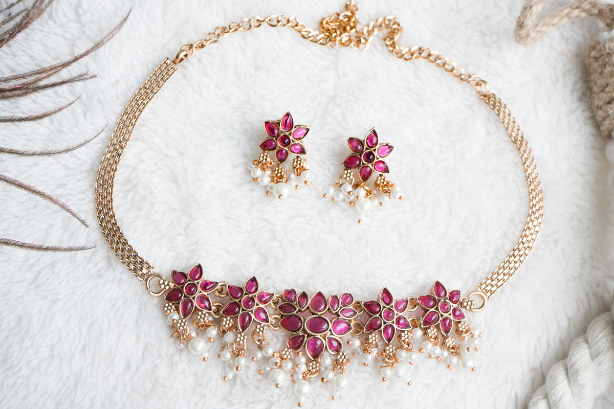 BRINDA floral  jewelry