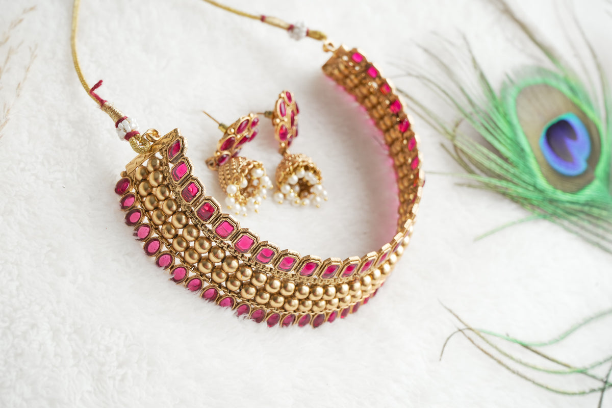Chandrabha Traditional designer choker set