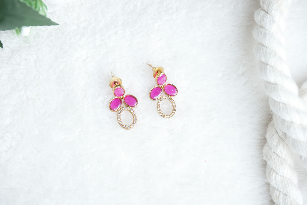 Drisana PINK Ad stone jewelry