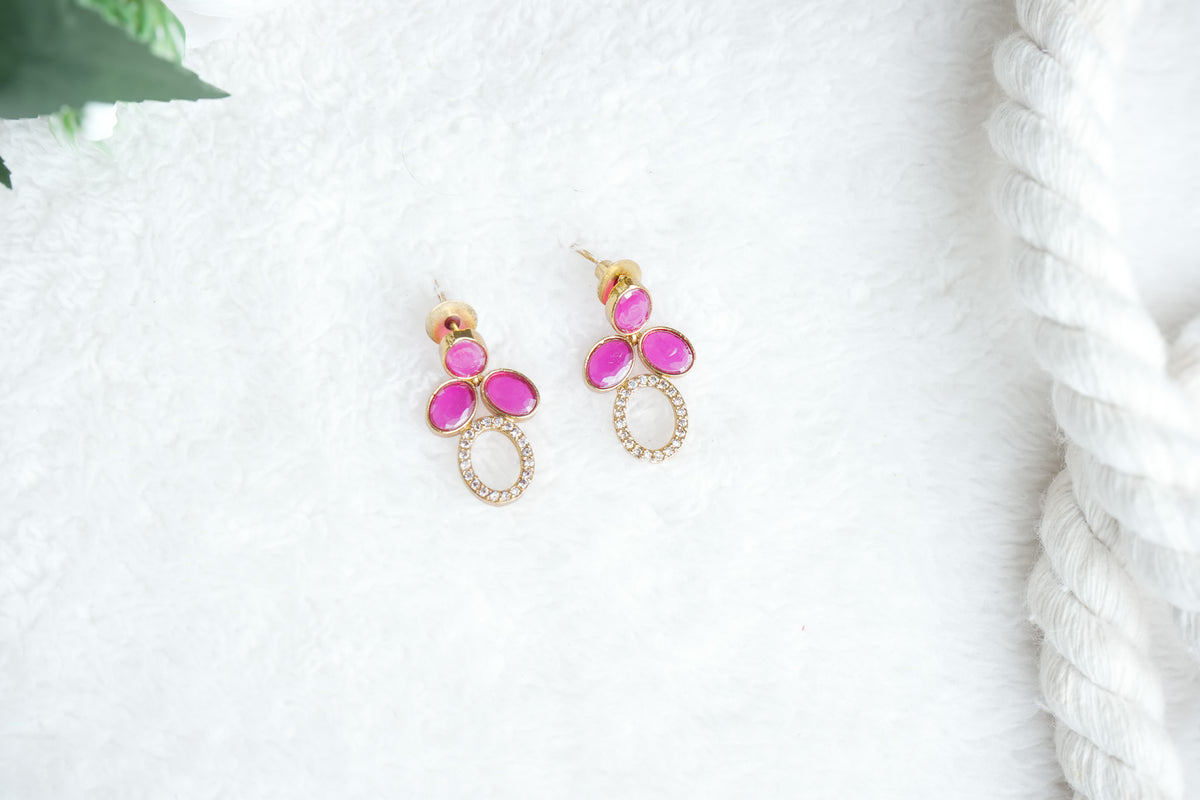 Drisana PINK Ad stone jewelry