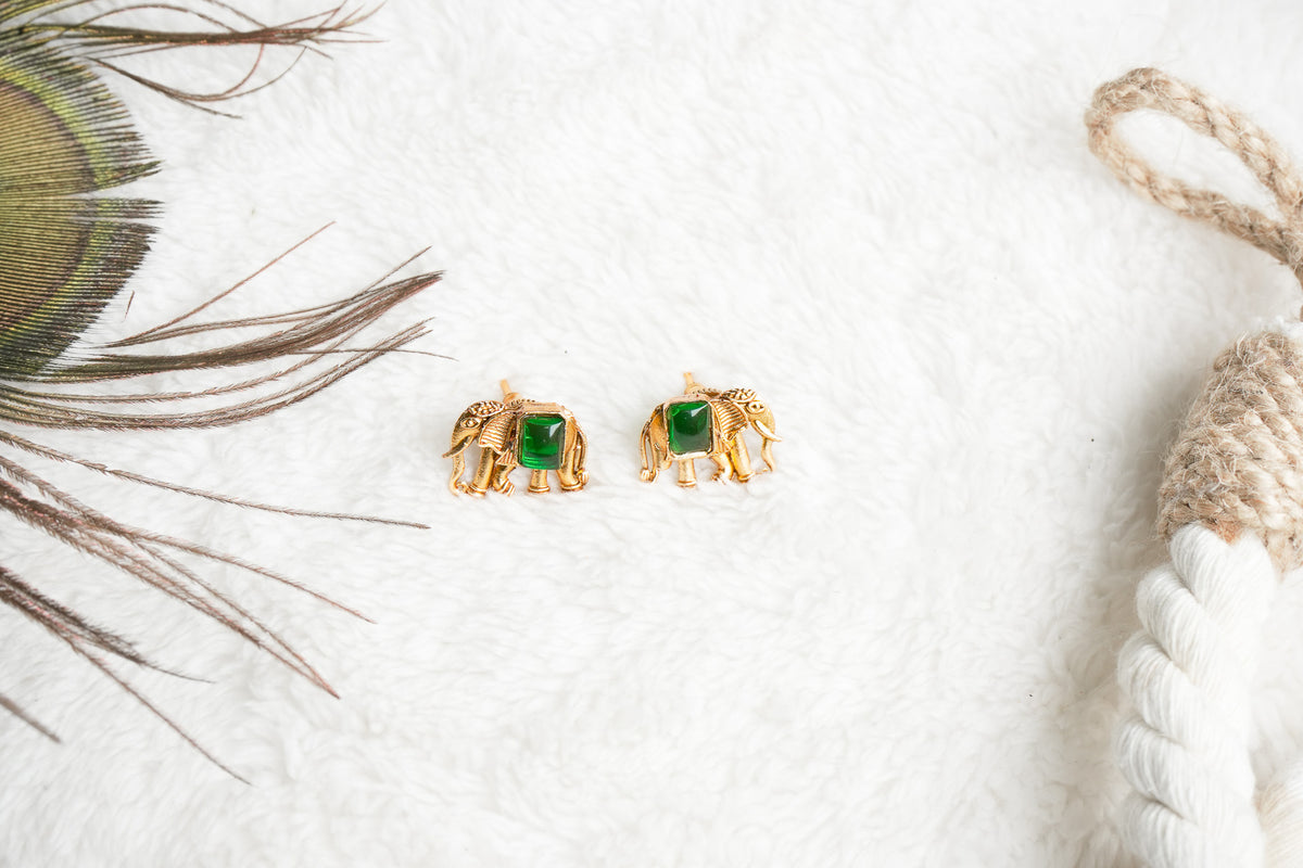 KASHI Elephant motif jewelry